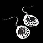 Sterling Silver Two Bird Earrings Sterling Silver Two Bird Earrings