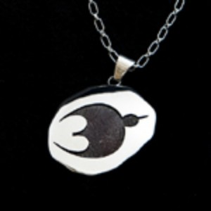 Large Sterling Silver Bird Pendant Large Sterling Silver Bird Pendant